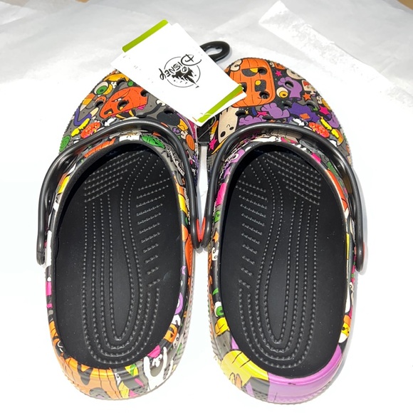 M8/W10 DISNEY CROCS Mickey and Minnie Halloween Shoes - Picture 6 of 14